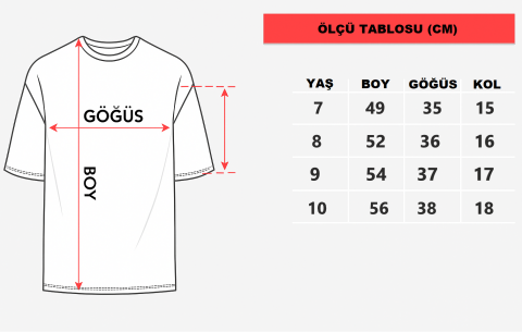 Erkek Çocuk Motivasyonel Tasarım Tişört & Elastik Bel Şort