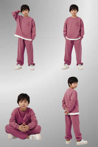 Çocuk Basic Rahat Kalıp İkili Takım – MÜRDÜÖ